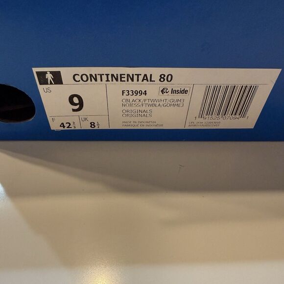 NEW ADIDAS ORIGINALS CONTINENTAL 80 PONY HAIR LEOPARD PRINT F33994 MENS SIZE 9 main image 4